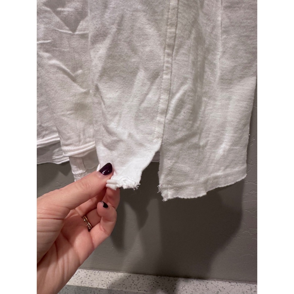 Aerie White Long Sleeve Silly Goose on the Loose T-Shirt Size Small - Picture 6 of 7
